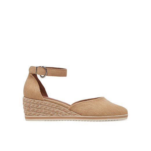 Espadryle Tamaris 1-22319-44 Brązowy ze sklepu eobuwie.pl w kategorii Espadryle damskie - zdjęcie 181303773