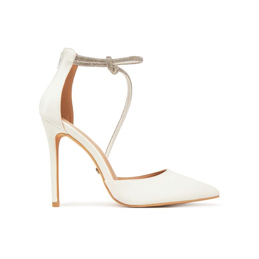 Szpilki DeeZee 92831-A213 Biały 40 eobuwie.pl