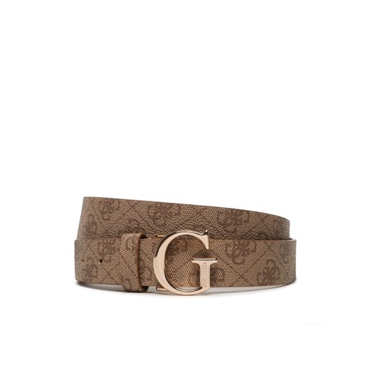Pasek Damski Guess BW7862 P3430 Beżowy ze sklepu eobuwie.pl w kategorii Paski damskie - zdjęcie 181306872