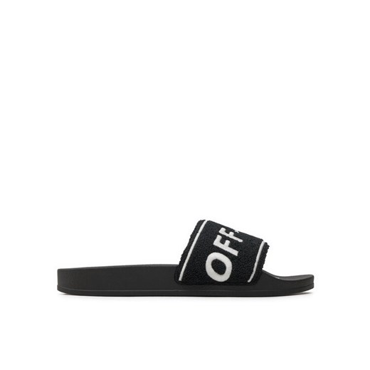 Klapki Off-White OMIC001S22MAT0031001 Czarny ze sklepu eobuwie.pl w kategorii Klapki męskie - zdjęcie 181307791