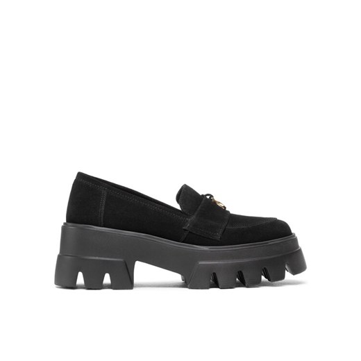 Loafersy Karino 4488/003-P Czarny ze sklepu eobuwie.pl w kategorii Półbuty damskie - zdjęcie 181308102