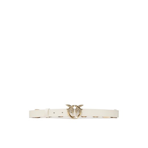 Pasek Damski Pinko Love Day Macro Chain H2 Belt PE 23 PLT01 100139 A0F1 Biały ze sklepu eobuwie.pl w kategorii Paski damskie - zdjęcie 181308512