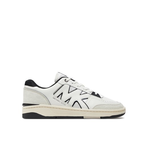 Sneakersy MICHAEL Michael Kors Rebel Leather Sneaker 42S4RBFS1D Biały ze sklepu eobuwie.pl w kategorii Buty sportowe męskie - zdjęcie 181309961
