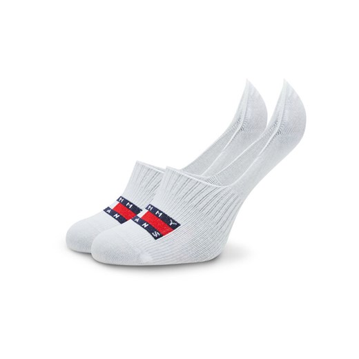 Skarpety stopki unisex Tommy Jeans 701222684 Biały ze sklepu eobuwie.pl w kategorii Skarpetki damskie - zdjęcie 181312361
