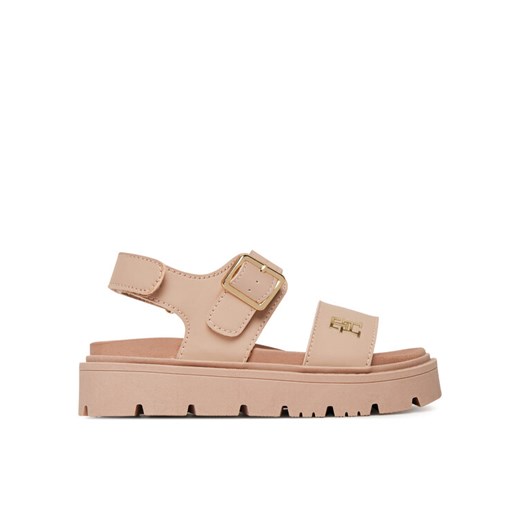 Sandały Tommy Hilfiger T3A2-33785-0326 M Różowy ze sklepu eobuwie.pl w kategorii Sandały dziecięce - zdjęcie 181312862