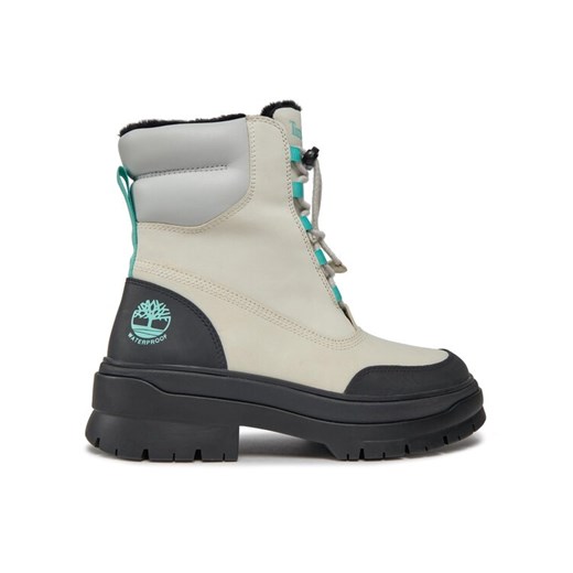 Botki Timberland Brooke Valley Winter Wp TB0A5Y1CL771 Biały ze sklepu eobuwie.pl w kategorii Śniegowce damskie - zdjęcie 181314684