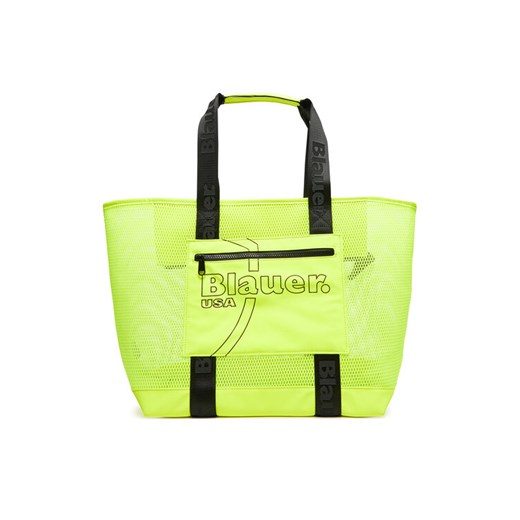 Torebka Blauer S5GOFAN01/BEA Żółty ze sklepu eobuwie.pl w kategorii Torby Shopper bag - zdjęcie 181315881
