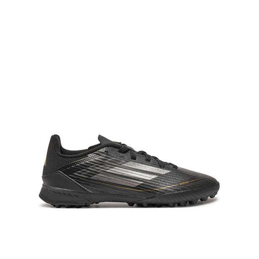 Buty do piłki nożnej adidas F50 League Turf Boots Kids IF1373 Czarny ze sklepu eobuwie.pl w kategorii Buty sportowe dziecięce - zdjęcie 181315982