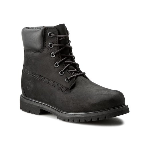 Trapery Timberland 6In Premium Boot 8658A/TB08658A0011 Czarny ze sklepu eobuwie.pl w kategorii Workery damskie - zdjęcie 181317393