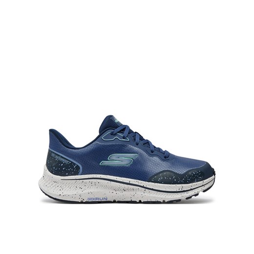 Buty na siłownię Skechers Go Run Consistent 2.0 128625/BLNV Niebieski ze sklepu eobuwie.pl w kategorii Buty sportowe damskie - zdjęcie 181317704