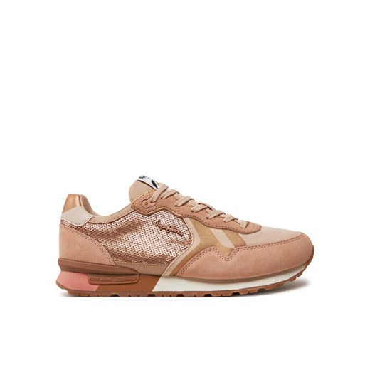 Sneakersy Pepe Jeans PLS40009 Beżowy ze sklepu eobuwie.pl w kategorii Buty sportowe damskie - zdjęcie 181318252