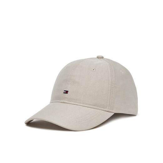 Czapka z daszkiem Tommy Hilfiger Th Flag Oxford 6 Panel Cap AM0AM13160 Beżowy ze sklepu eobuwie.pl w kategorii Czapki z daszkiem męskie - zdjęcie 181318894
