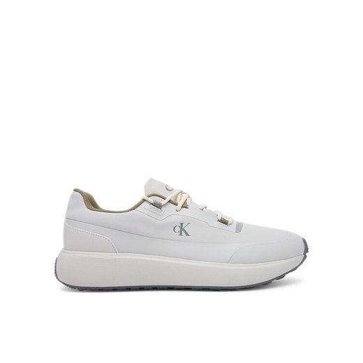 Sneakersy Calvin Klein Jeans Athleisure Runner Tech Ripstop YM0YM01205 Écru ze sklepu eobuwie.pl w kategorii Buty sportowe męskie - zdjęcie 181320223