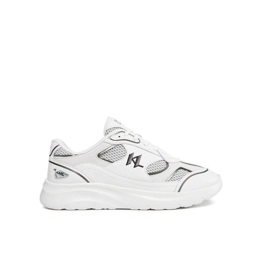 Sneakersy KARL LAGERFELD KL53620 Biały ze sklepu eobuwie.pl w kategorii Buty sportowe męskie - zdjęcie 181320330
