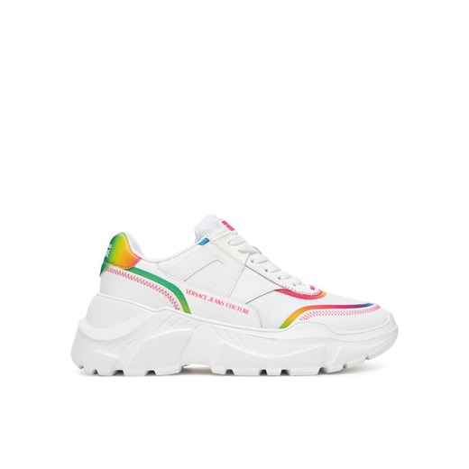 Sneakersy Versace Jeans Couture 78VA3SC4 Biały ze sklepu eobuwie.pl w kategorii Buty sportowe damskie - zdjęcie 181320814