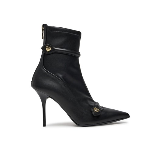 Botki LOVE MOSCHINO JA21099G0LIEZ000 Czarny ze sklepu eobuwie.pl w kategorii Botki - zdjęcie 181326723