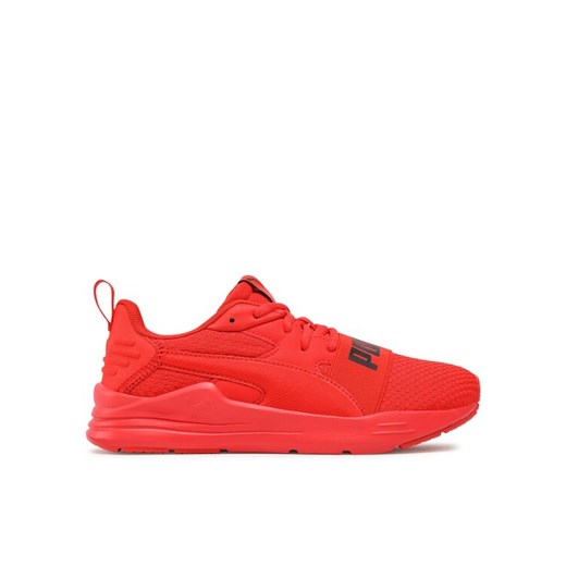 Sneakersy Puma Wired Run Pure Jr 390847 05 Czerwony ze sklepu eobuwie.pl w kategorii Buty sportowe damskie - zdjęcie 181327782