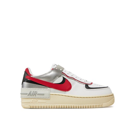 Sneakersy Nike W AF1 Shadow FN6335 100 Biały ze sklepu eobuwie.pl w kategorii Buty sportowe damskie - zdjęcie 181329161