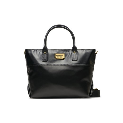 Torebka Monnari BAG4100-020 Czarny ze sklepu eobuwie.pl w kategorii Torby Shopper bag - zdjęcie 181331910