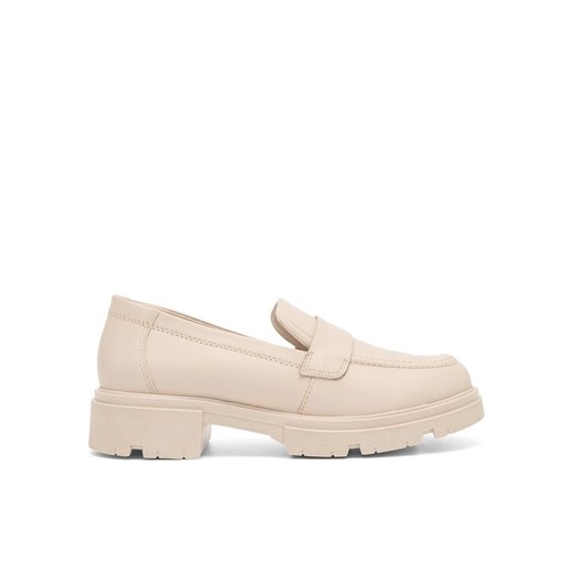 Loafersy Sarah Karen ARC-LAMI-01 Beżowy ze sklepu eobuwie.pl w kategorii Mokasyny damskie - zdjęcie 181332731