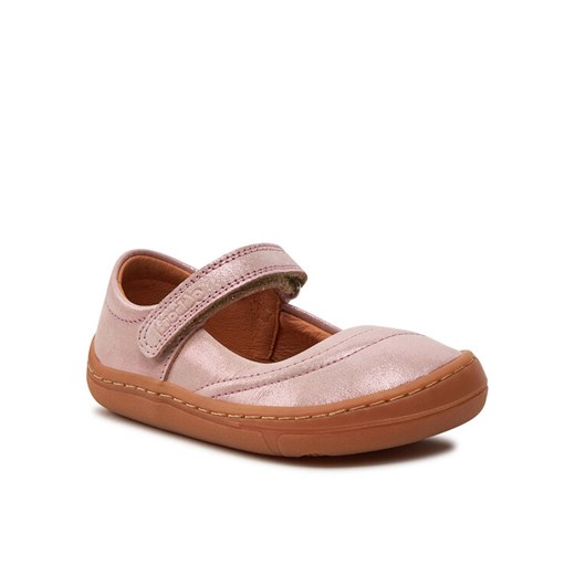 Półbuty Froddo Barefoot Mary J G3140184-4 M Różowy ze sklepu eobuwie.pl w kategorii Półbuty dziecięce - zdjęcie 181333584