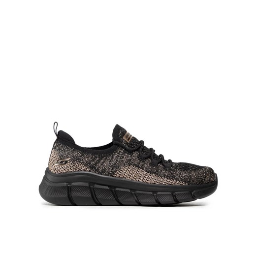 Sneakersy Skechers BOBS SPORT Fall Sparks 117113/BKGD Czarny ze sklepu eobuwie.pl w kategorii Buty sportowe damskie - zdjęcie 181333752