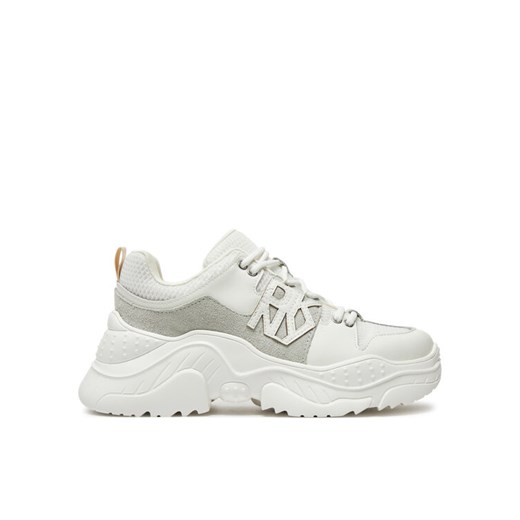 Sneakersy DKNY Odella K3436984 Biały ze sklepu eobuwie.pl w kategorii Buty sportowe damskie - zdjęcie 181334241