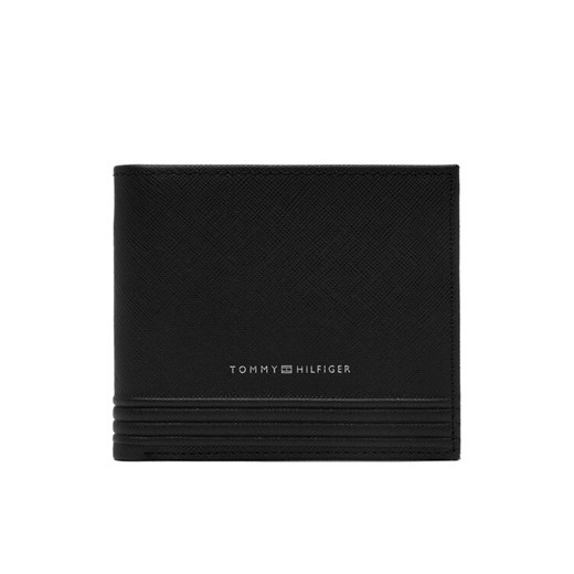 Duży Portfel Męski Tommy Hilfiger Th Business Cc And Coin AM0AM13259 Czarny ze sklepu eobuwie.pl w kategorii Portfele męskie - zdjęcie 181334312
