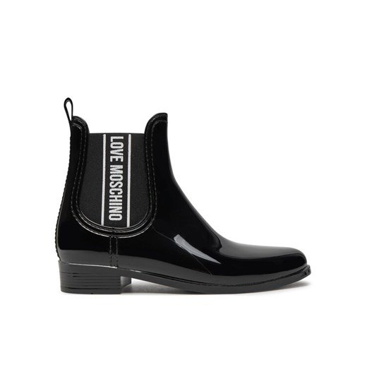 Kalosze LOVE MOSCHINO JA21013G1LIR1000 Czarny ze sklepu eobuwie.pl w kategorii Kalosze damskie - zdjęcie 181335853