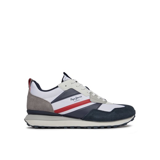 Sneakersy Pepe Jeans Foster Heat M PMS60012 Granatowy ze sklepu eobuwie.pl w kategorii Buty sportowe męskie - zdjęcie 181337333