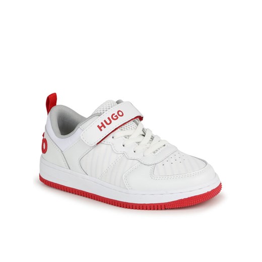 Sneakersy Hugo G00097 S Biały ze sklepu eobuwie.pl w kategorii Buty sportowe dziecięce - zdjęcie 181337903