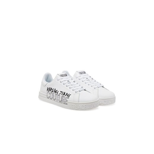 Sneakersy Versace Jeans Couture 78YA3SKC Biały 41 eobuwie.pl