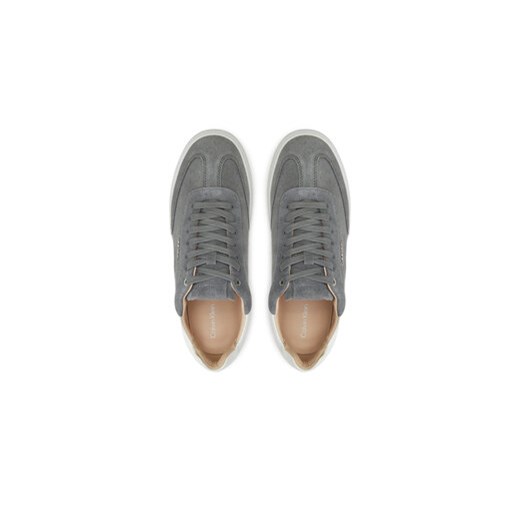 Sneakersy Calvin Klein Cupsole Lace Up - Sue HW0HW02436 Szary Calvin Klein 36 eobuwie.pl