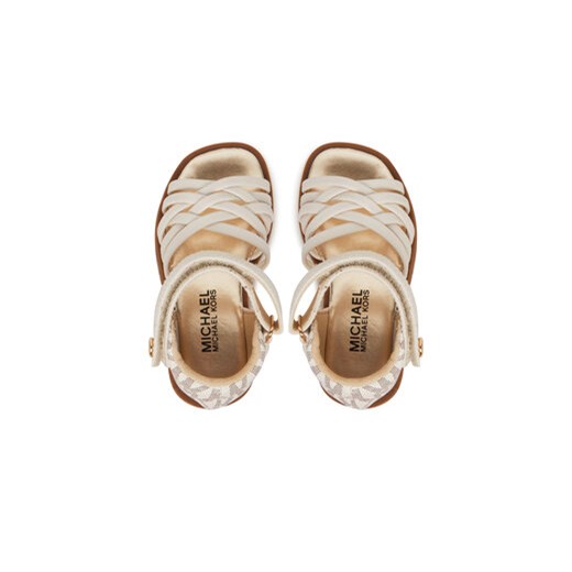 Sandały MICHAEL Michael Kors MK01984250 Biały Michael Michael Kors 22 eobuwie.pl