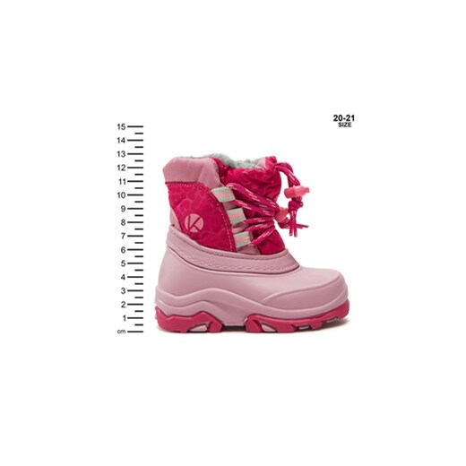 Śniegowce Kimberfeel Waneta Różowy Kimberfeel 24_25 eobuwie.pl
