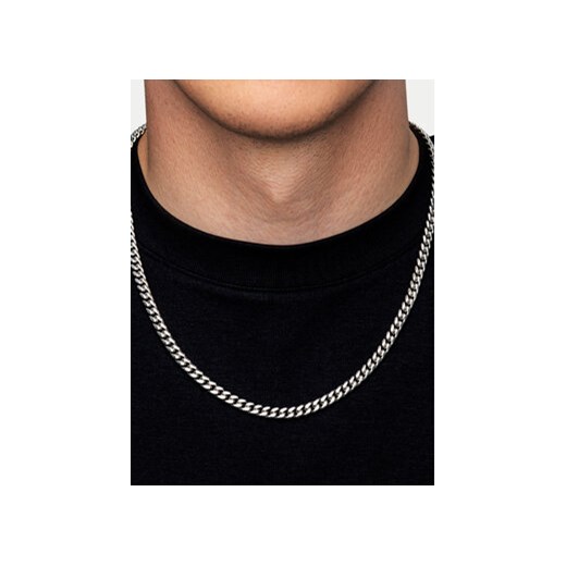 Łańcuszek ICED STUFF Miami Cuban Link Białe złoto Iced Stuff 55CM eobuwie.pl