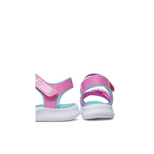 Sandały Skechers Jumpsters Sandal-Tie Dye Bffs 303045L/PKMT Różowy Skechers 28 eobuwie.pl