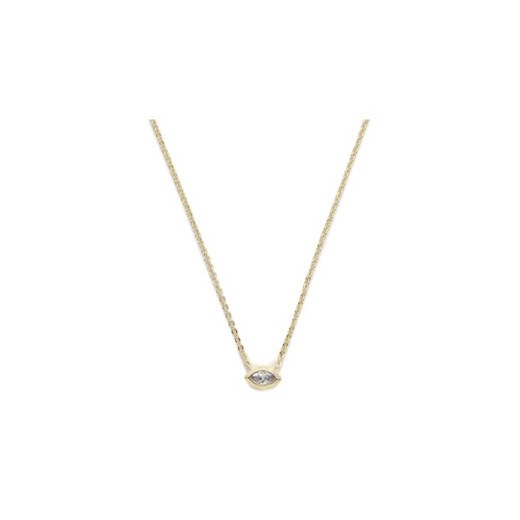 Zestaw 2 naszyjników Luv AJ Stellar Bezel Charm Necklace Set HOL22-N-SBCN-G Luv Aj 00 eobuwie.pl