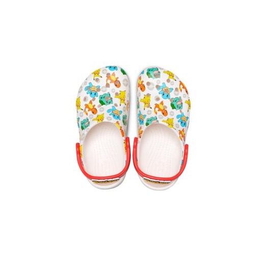 Klapki Crocs Classic Pokemon Clog Kids 207739 Biały Crocs 33_34 eobuwie.pl