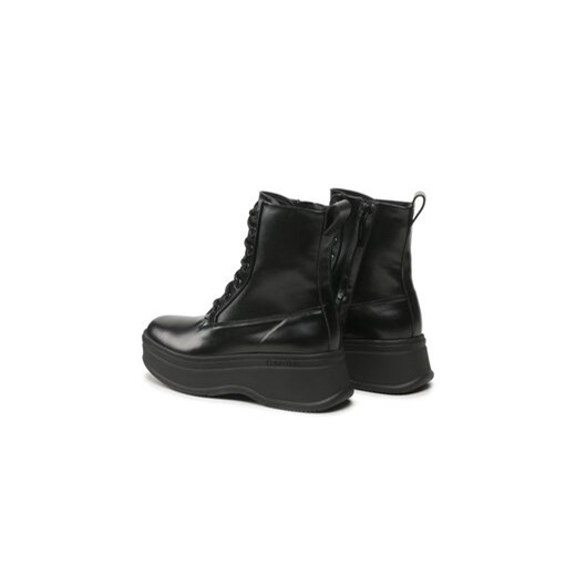Botki Calvin Klein Pitched Combat HW0HW01599 Czarny Calvin Klein 40 eobuwie.pl