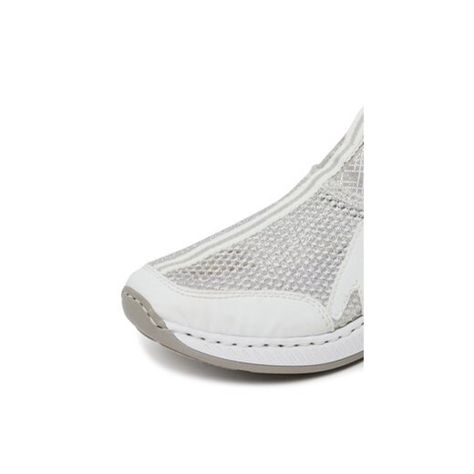 Sneakersy Rieker N5554-81 Biały Rieker 42 eobuwie.pl