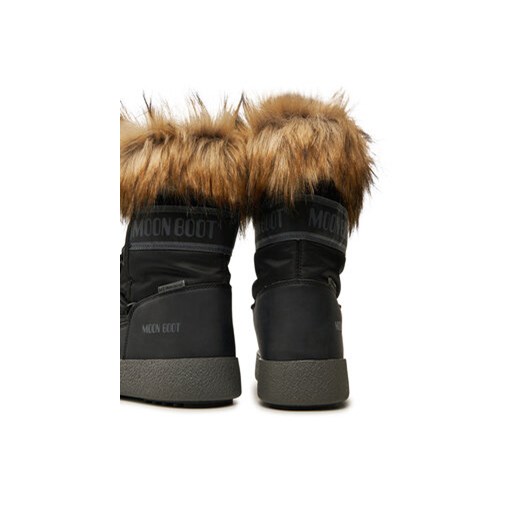 Śniegowce Moon Boot 80D2450060 Czarny Moon Boot 41 eobuwie.pl