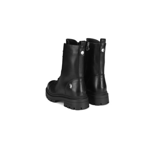 Botki U.S. Polo Assn. ALICJA002W/DY1 Czarny 39 eobuwie.pl