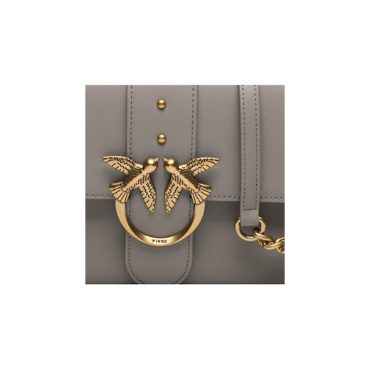 Torebka Pinko Love One Classic Cl AI 23-24 PLTT 10053 A0F1 Szary Pinko 00 eobuwie.pl