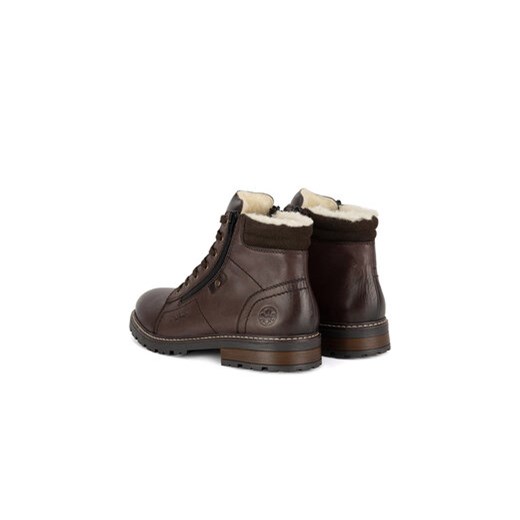 Trzewiki Rieker 32022-25 Brązowy Rieker 44 eobuwie.pl