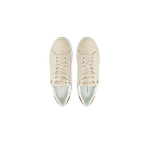 Sneakersy Tommy Hilfiger Chic Court Sneaker FW0FW08382 Beżowy Tommy Hilfiger 39 eobuwie.pl