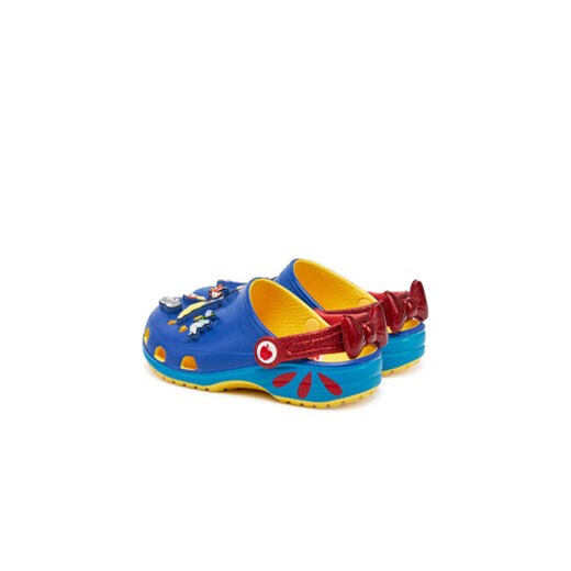 Klapki Crocs Snow White Classic Clog K 209495 Niebieski Crocs 34_35 eobuwie.pl