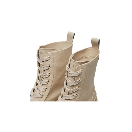Botki Tommy Hilfiger FW0FW08200 Beżowy Tommy Hilfiger 39 eobuwie.pl