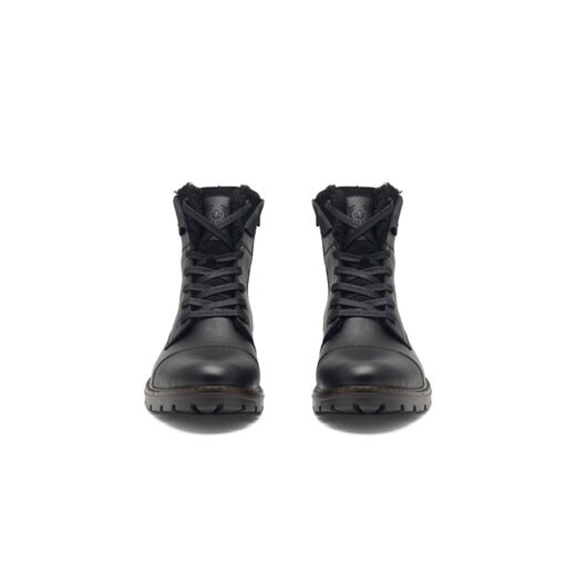 Trzewiki Rieker 32133-00 Czarny Rieker 40 eobuwie.pl