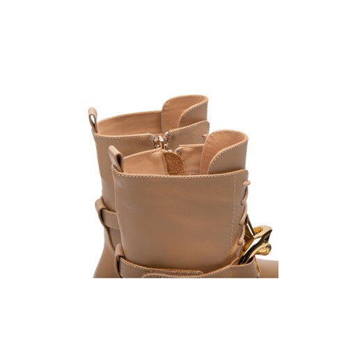 Botki Eva Minge EM-44-12-001522 Beżowy 37 eobuwie.pl